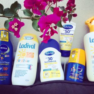 Sonnenschutz Kinder, Nivea, Ladival, Bübchen